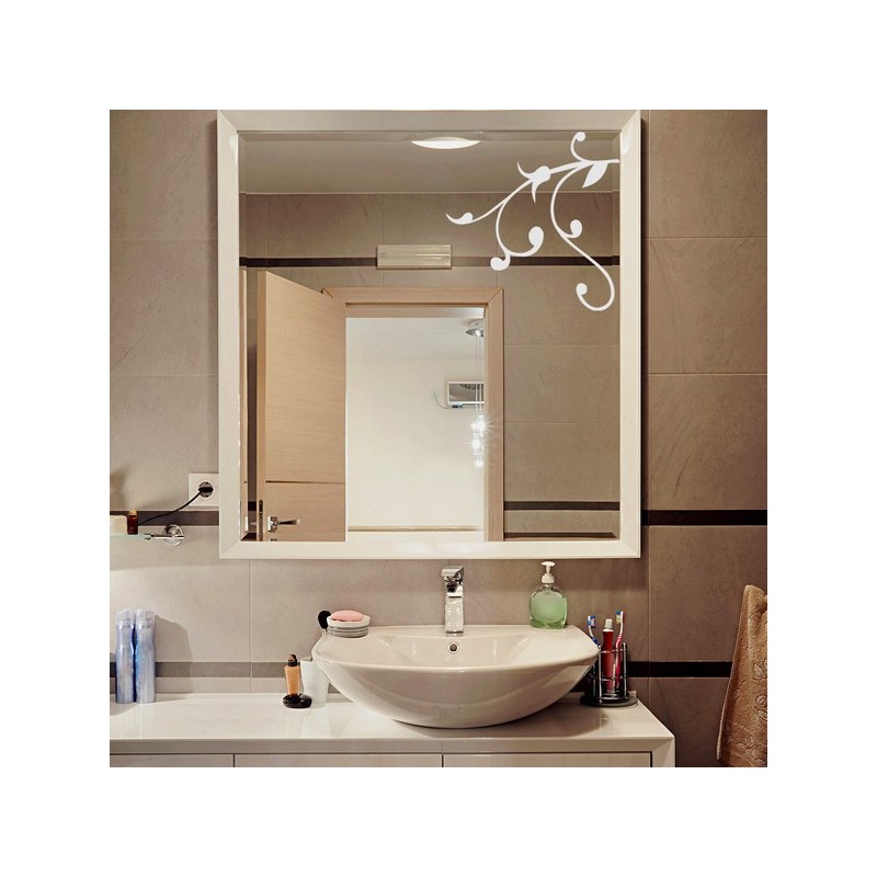 Adhésif miroir : un sticker pour salle de bain